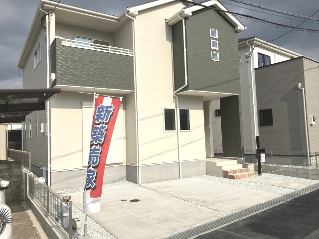 糟屋郡須恵町上須惠新築（1号棟）の外観|完成しました！