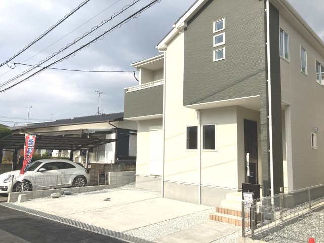 糟屋郡須恵町上須惠新築（1号棟）の外観|建物完成！