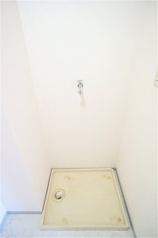 ボアクレールＡ棟の浴室|基本ですね室内洗濯機置き場