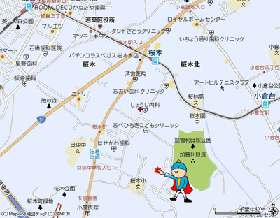 【地図】 | ドルチェ　スカイ | 案内図