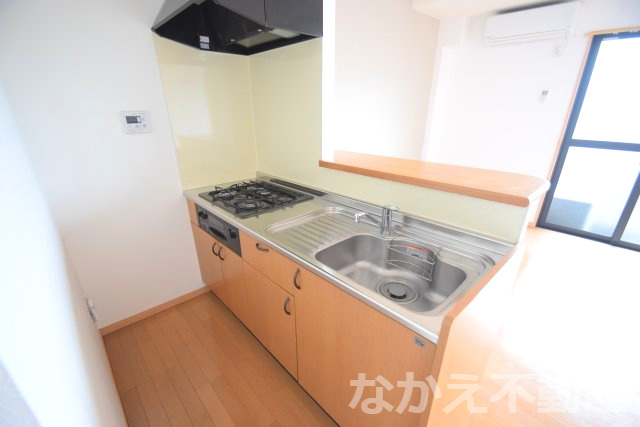 【キッチン】 | コンパクトなキッチンで掃除もラクラク