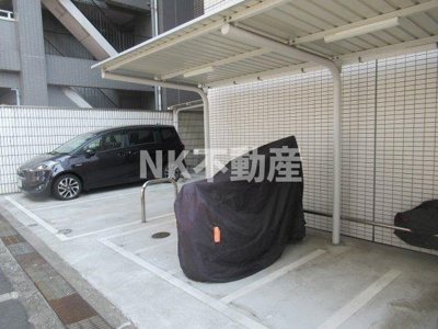 【駐車場】 | Forest Grace高井田Ⅰ（高井田賃貸） | バイク置き場です