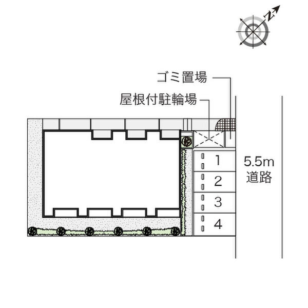 レオネクストセリーヌの区画図