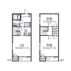 レオネクストセリーヌの間取り