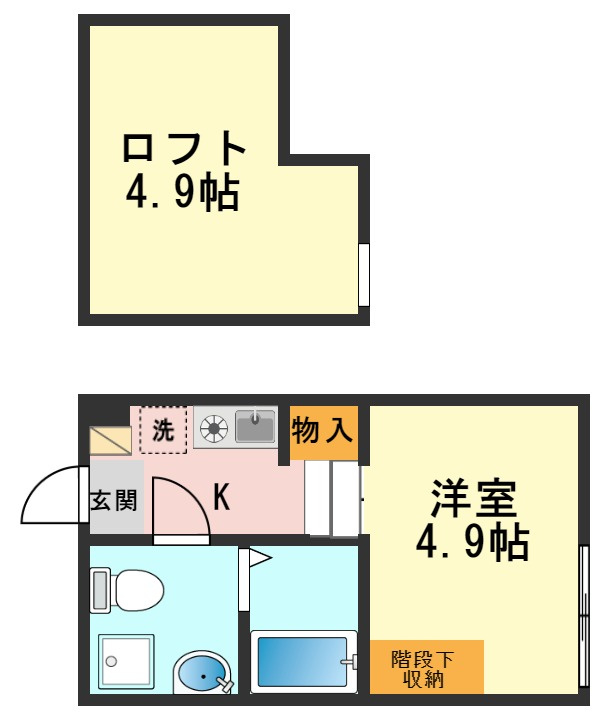 ハーモニーテラス西小岩の間取り