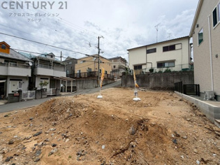 川西市錦松台売り土地の外観