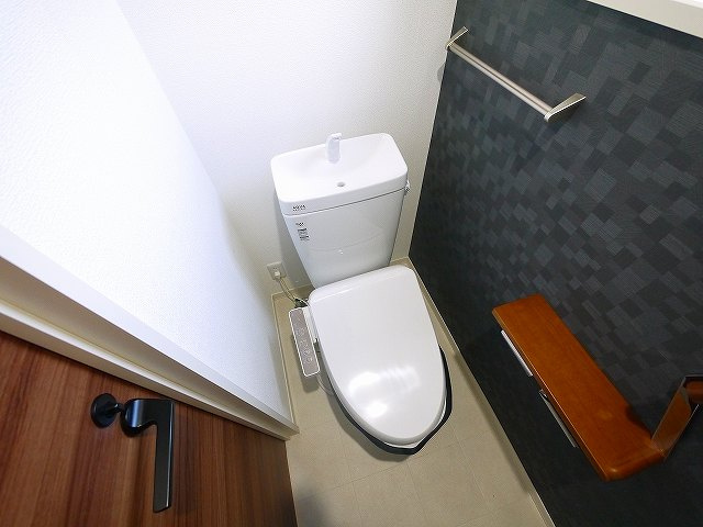 ラ・フォーレ紀寺のトイレ|清潔感のあるトイレです