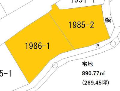 【区画図】 | 鹿児島市郡山町
