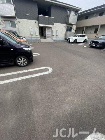 ル・シャンドールの駐車場