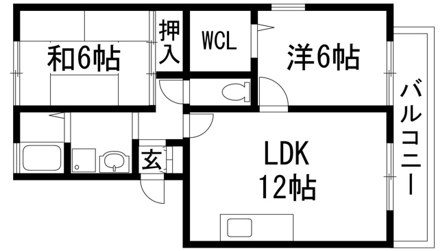 【間取り】 | フォンテーヌ2