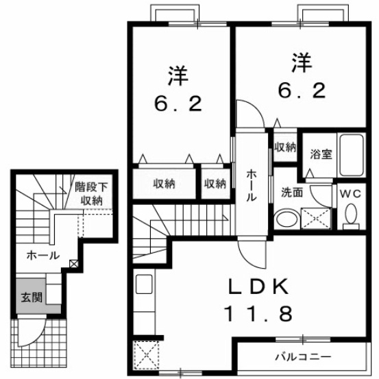 【間取り】 | フィオーレ