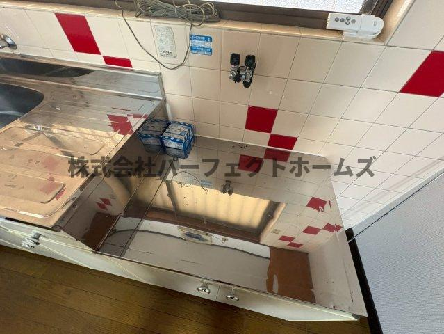エステート走谷のキッチン|コンパクトなキッチンで掃除もラクラク