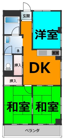 仲介手数料0円！！セントラルハイツ