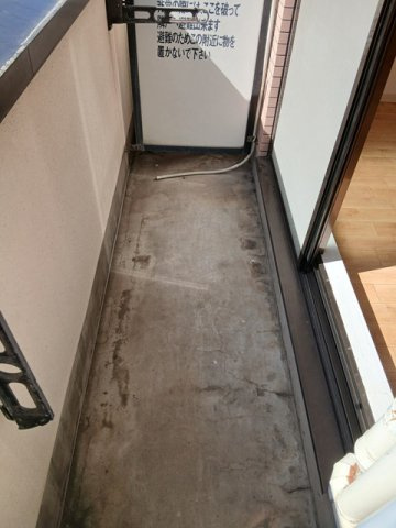 和貢ハイムのバルコニー