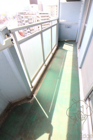 おおきに大阪天満サニーアパートメントのバルコニー