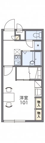 レオパレスパティオの間取り|画像2