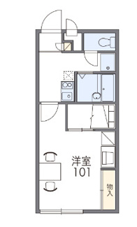 【間取り】 | レオパレスシェルコート | 画像2