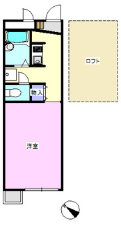 【間取り】 | レオパレストレジャーズ | 画像2
