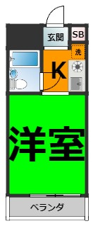 仲介手数料0円！！第28プロスパー上社の間取り