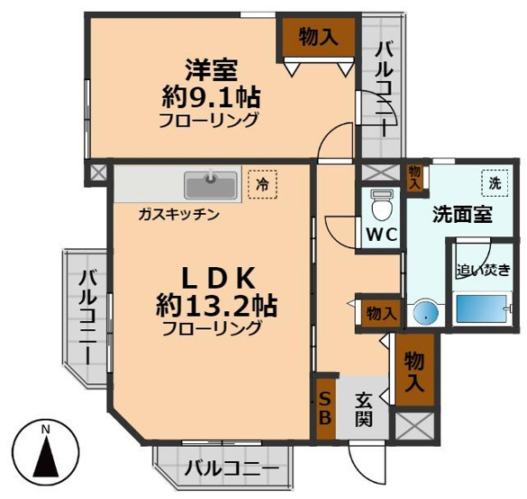 【間取り】 | クレスト和泉