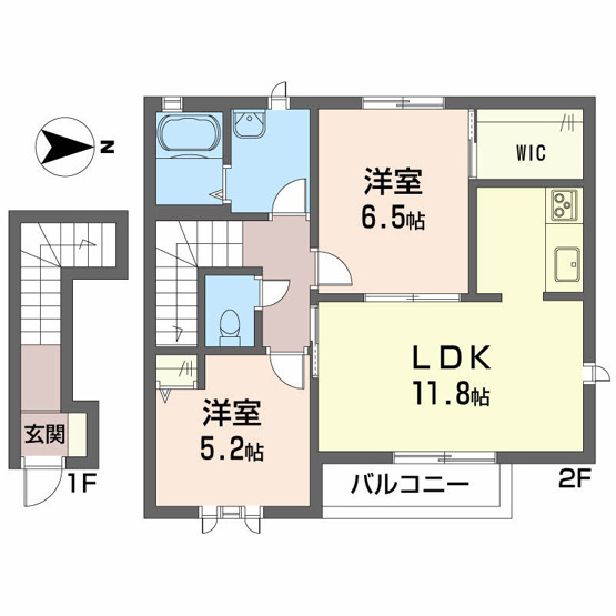 【間取り】 | フサクラヴィエ Ａ棟