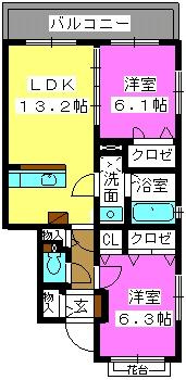 サン・グリーンの間取り