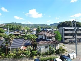 グリーンヴァリィ金光二番館の展望|募集のお部屋からの眺望です！