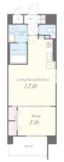 【間取り】 | パラッツオ南森町