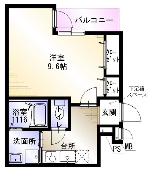 【間取り】 | フジパレス箱殿町