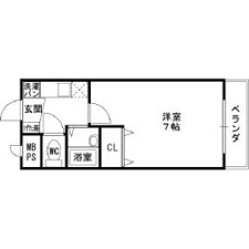 スリーゼ菱屋西の間取り