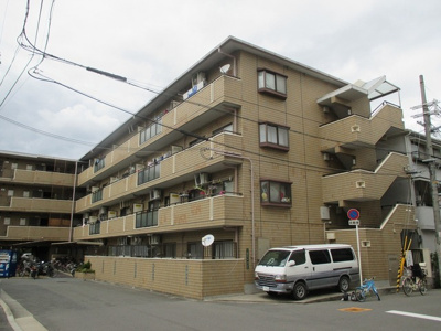 【外観】 | フローライト豊里１ | 総タイル張りの外観です