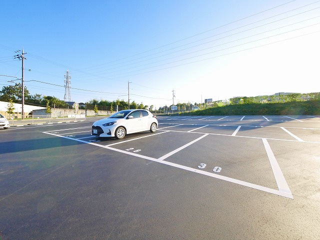 医療センター東モータープールの駐車場