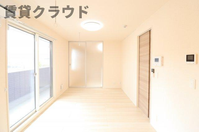 プチクールおゆみ野の居間・リビング|お料理しやすいキッチンです