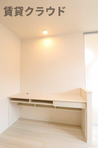 プチクールおゆみ野の寝室|ワークスペース