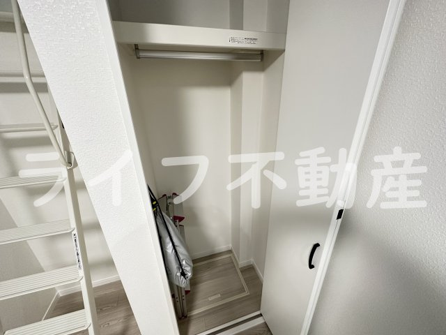 あんしん＋衣摺08-7002の収納|大きなスペースがあり、収納には困りません