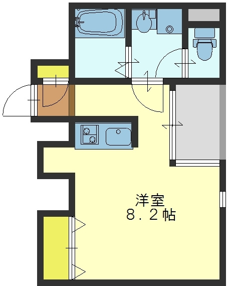 ドミール布施の間取り