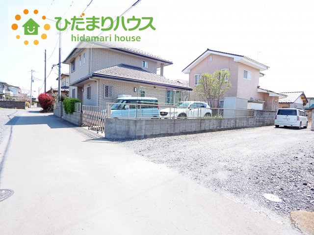 【前面道路含む現地写真】 | 水戸市東野町　売地　225坪 | 北東側に前面道路3.12ｍあります☆彡