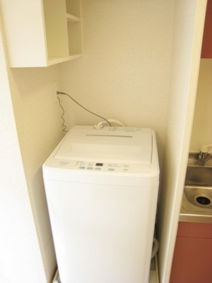 【設備】 | オークヒルズＢ | 洗濯機も最初から設置されすぐ使えます。