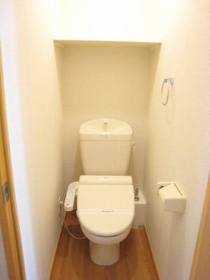 【トイレ】 | オークヒルズＢ | うれしいウォシュレット付きです。