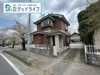 【前面道路含む現地写真】 | 深谷市本郷 　内外装リフォーム 中古住宅