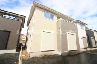 【外観】 | 【2号棟】約19.5帖の広々としたLDKの4LDK新築住宅☆