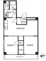【間取り】 | 2LDK／58.73㎡【赤門前扇屋ビル】