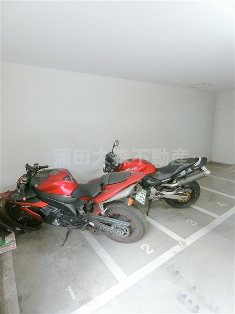 レジディア蒲田Ⅴのその他共用部分|バイク置き場