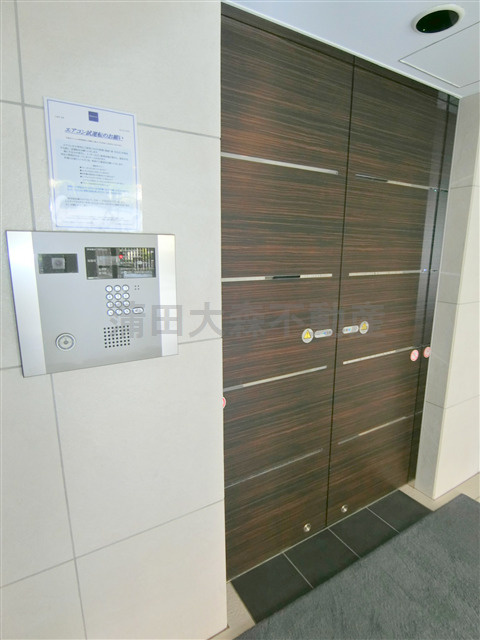 レジディア蒲田Ⅴのエントランス