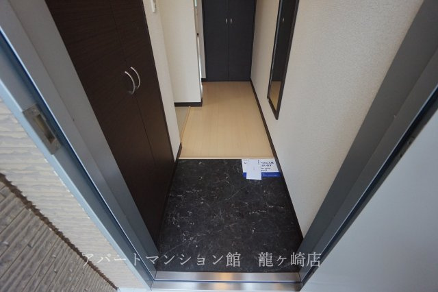 レオネクストパークサイドヒルⅡの玄関