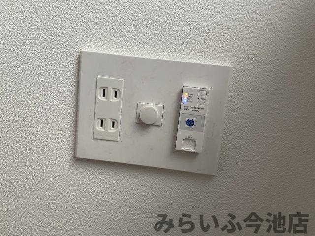 【設備】 | quador今池EAST | Wi-Fiは壁に備え付け