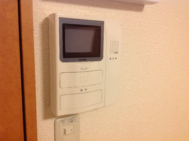 レオパレスあさひのバルコニー|モニター付きインターホン