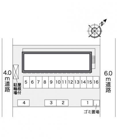 レオパレスあさひの玄関