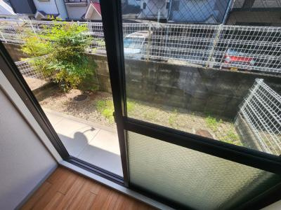 セジュールマミAのバルコニー