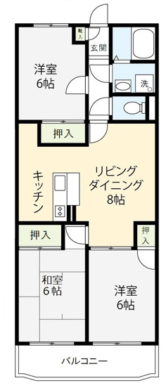 【間取り】 | クレールはけの原